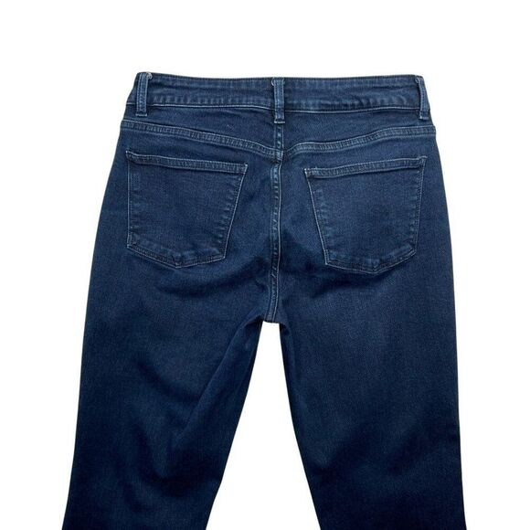 Talbots Women's Size 6 Dark Wash Curvy Boot Cut Jeans - Picture 6 of 9